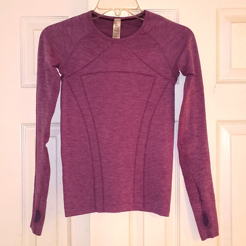 Ivivva Girls Fly Tech Long Sleeve Shirt Size M
